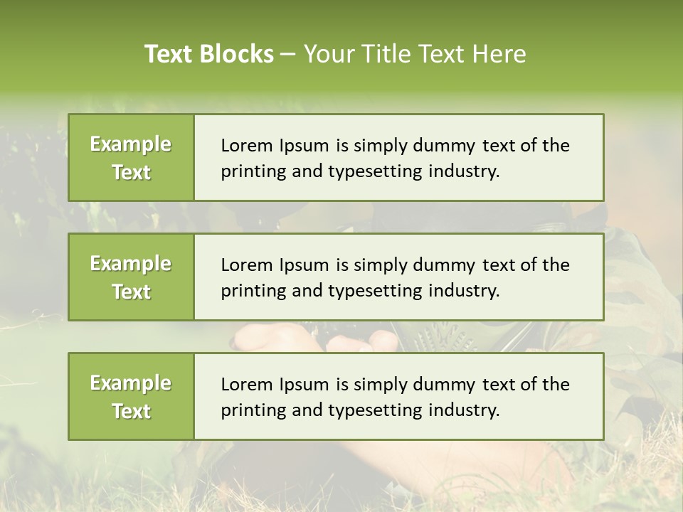 Paint Safety Weapon PowerPoint Template