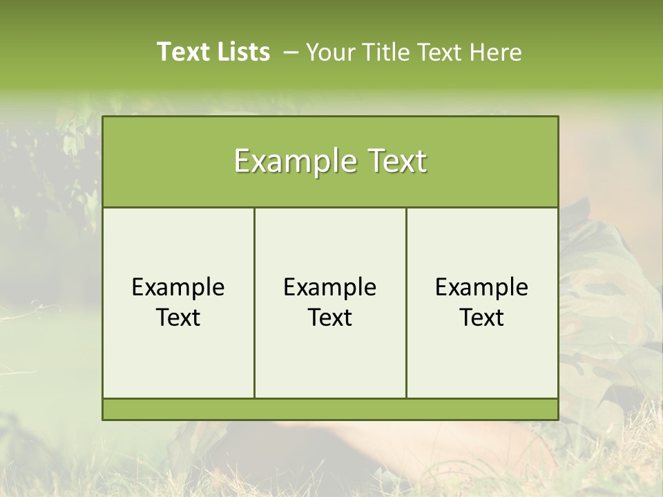 Paint Safety Weapon PowerPoint Template