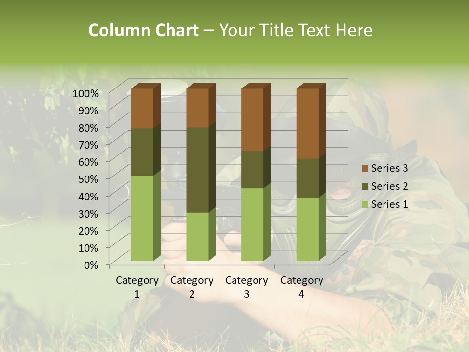 Paint Safety Weapon PowerPoint Template