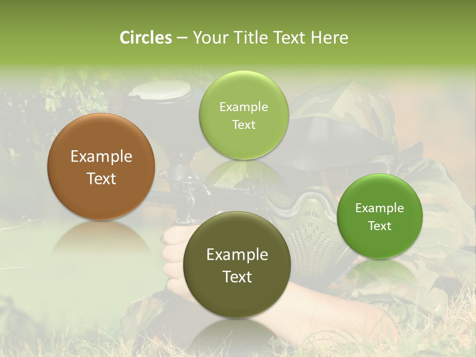 Paint Safety Weapon PowerPoint Template