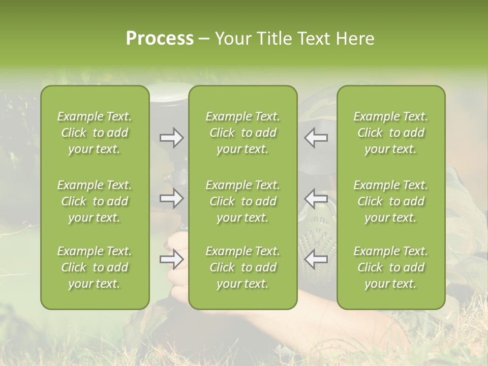 Paint Safety Weapon PowerPoint Template