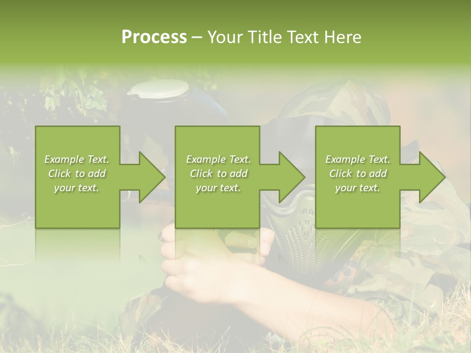 Paint Safety Weapon PowerPoint Template