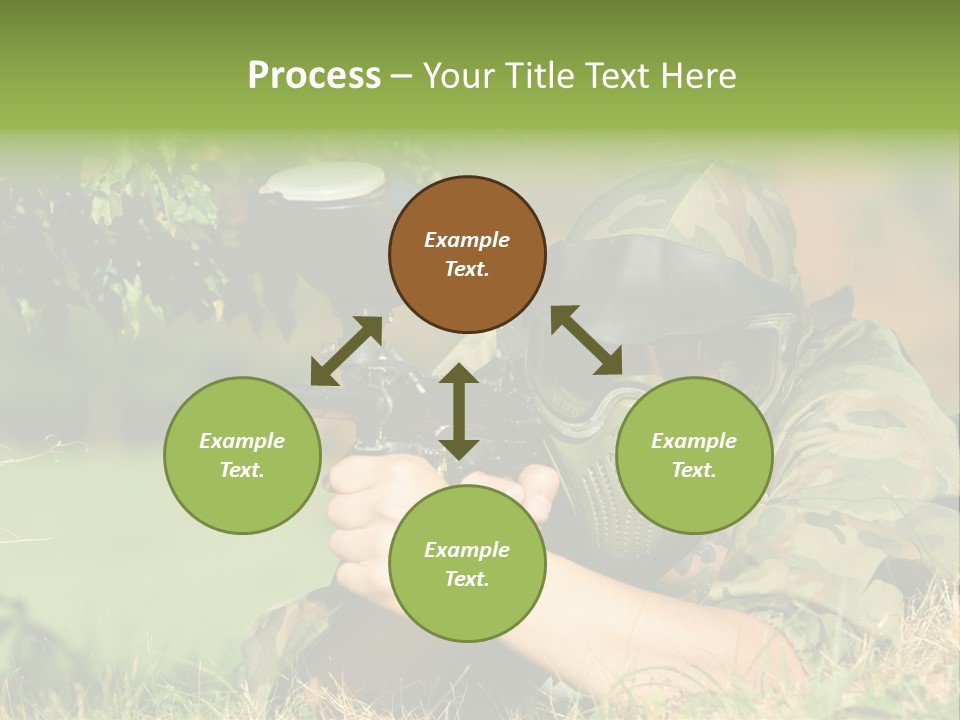 Paint Safety Weapon PowerPoint Template