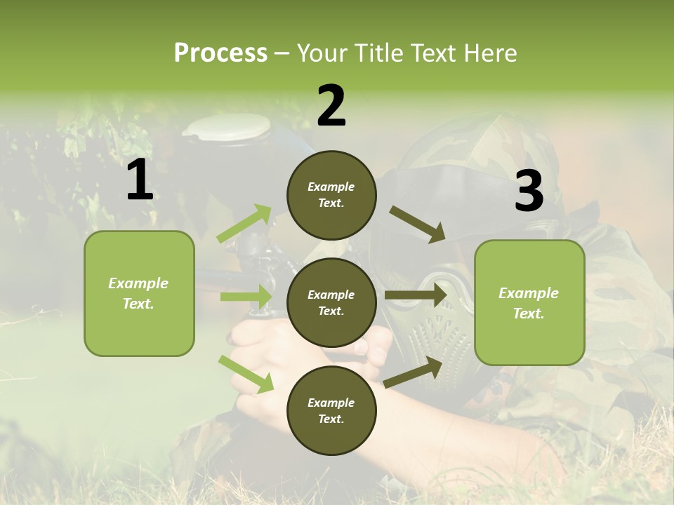 Paint Safety Weapon PowerPoint Template