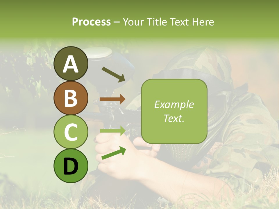 Paint Safety Weapon PowerPoint Template