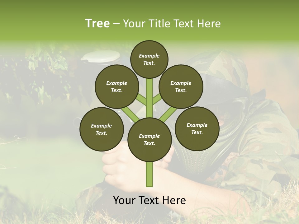 Paint Safety Weapon PowerPoint Template