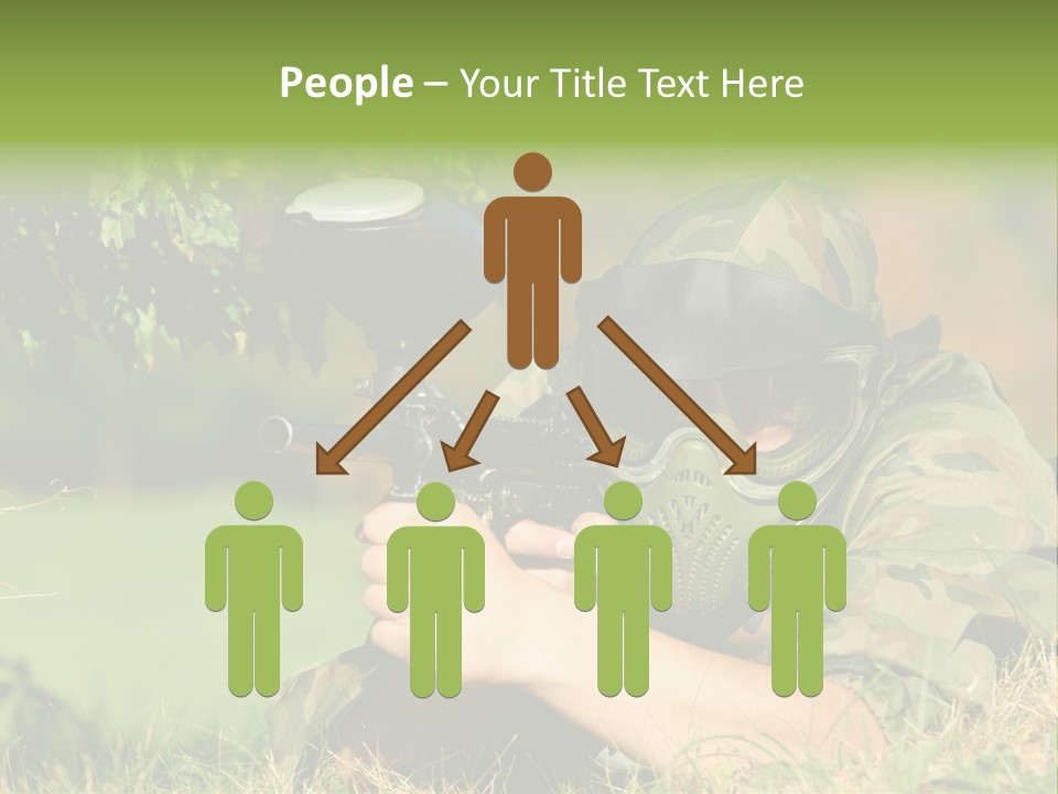 Paint Safety Weapon PowerPoint Template