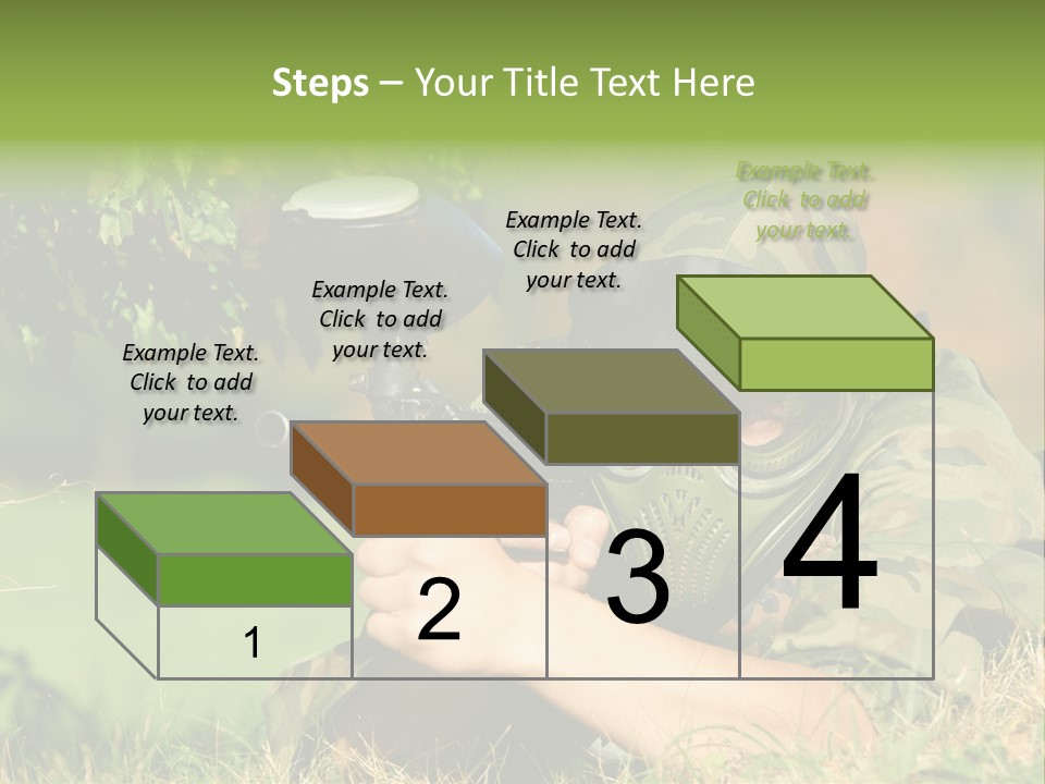Paint Safety Weapon PowerPoint Template