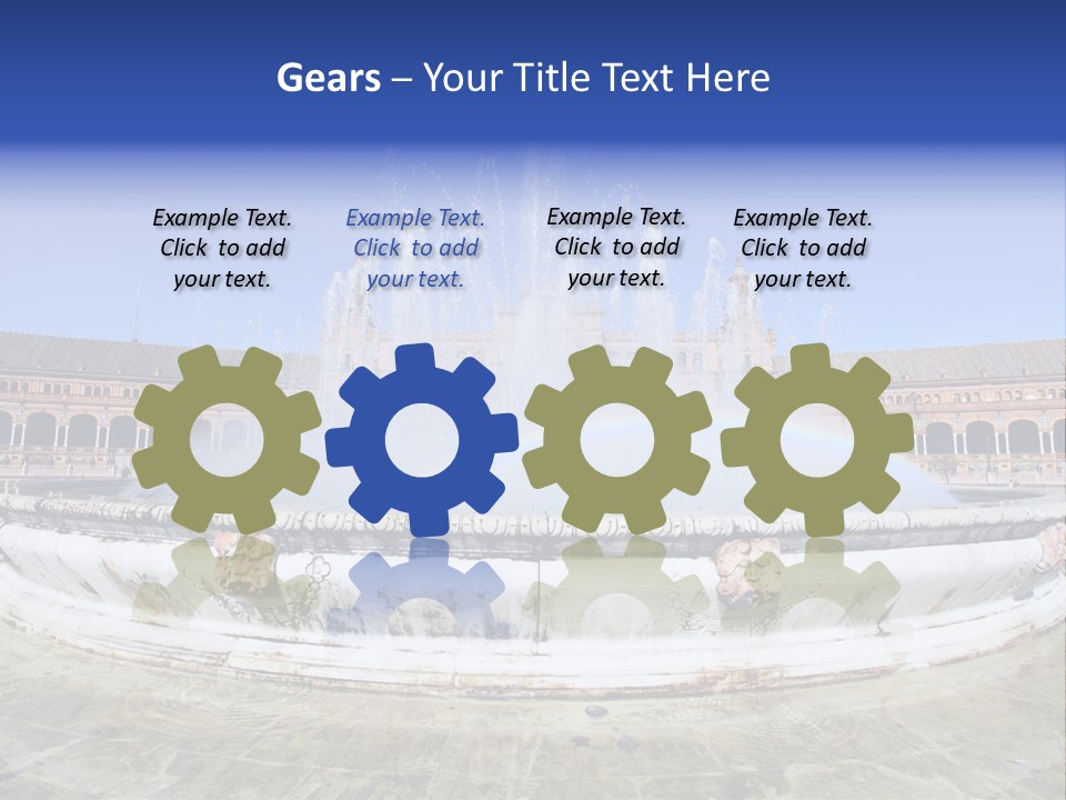 Weather City Jet PowerPoint Template