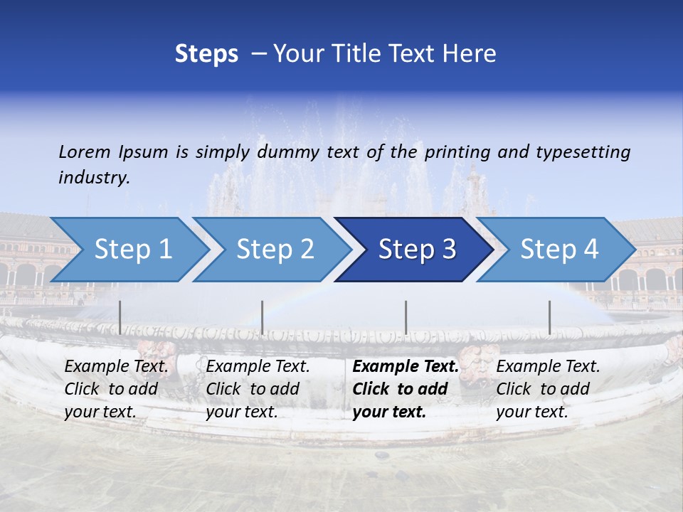 Weather City Jet PowerPoint Template