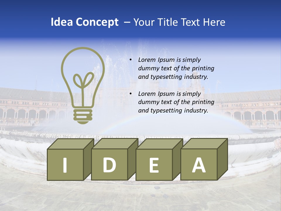 Weather City Jet PowerPoint Template