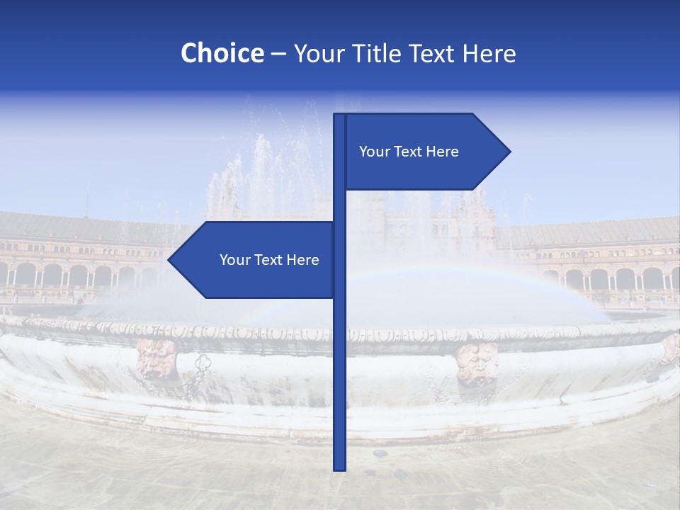 Weather City Jet PowerPoint Template