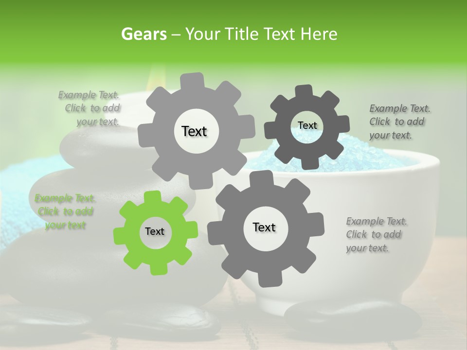 Crystal Therapy Well Being PowerPoint Template