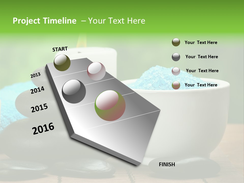 Crystal Therapy Well Being PowerPoint Template