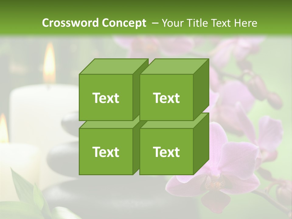 Rock Green Tropical PowerPoint Template