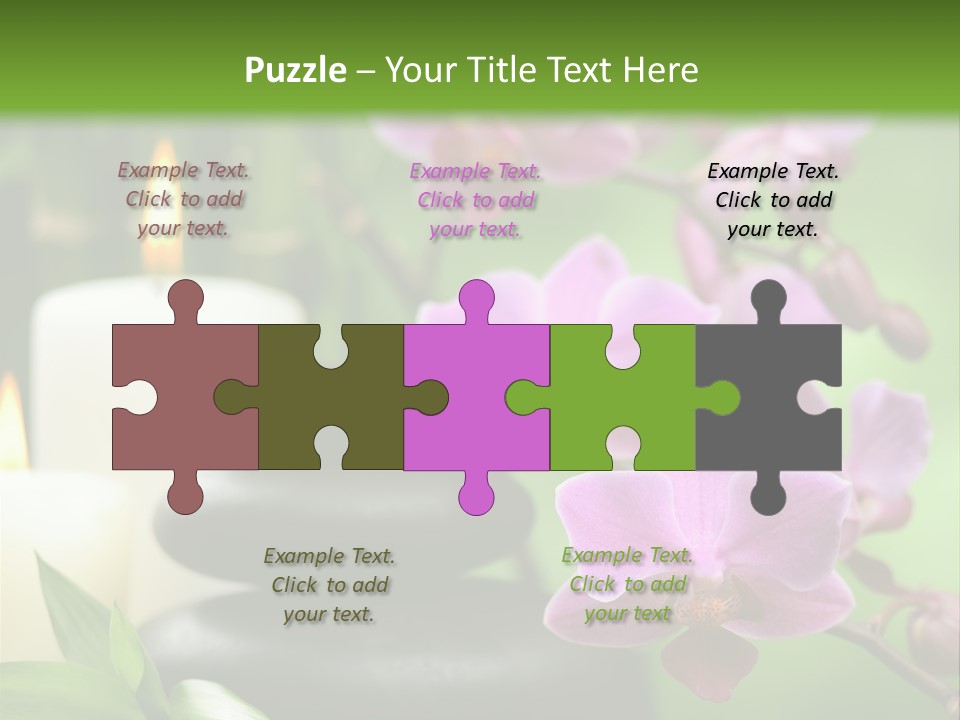 Rock Green Tropical PowerPoint Template