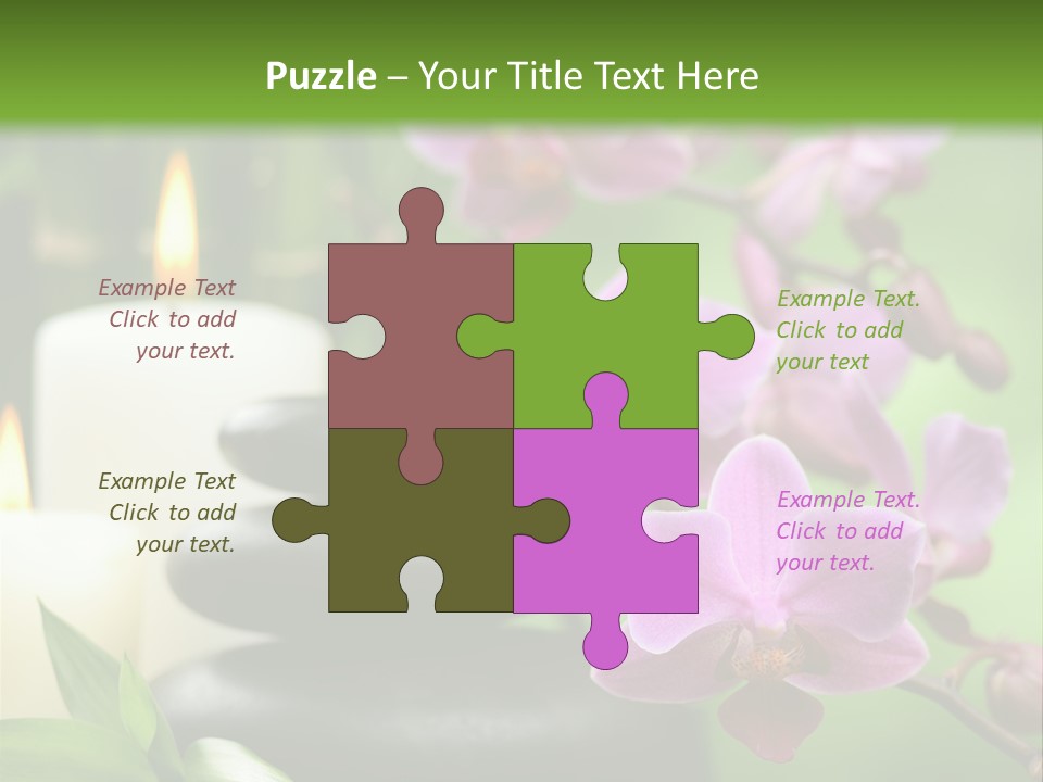 Rock Green Tropical PowerPoint Template