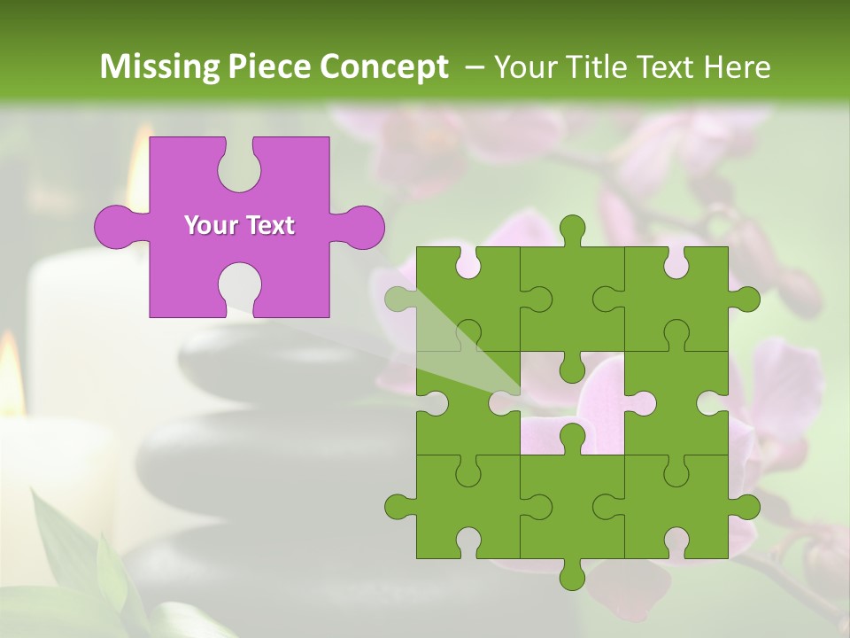 Rock Green Tropical PowerPoint Template