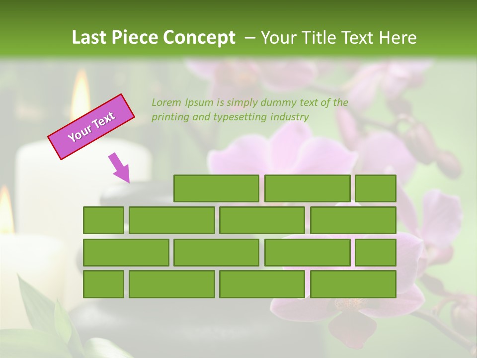 Rock Green Tropical PowerPoint Template