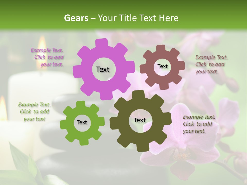 Rock Green Tropical PowerPoint Template