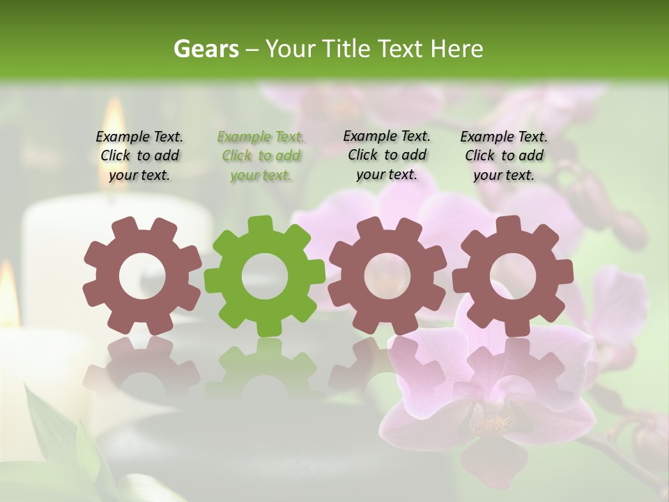 Rock Green Tropical PowerPoint Template