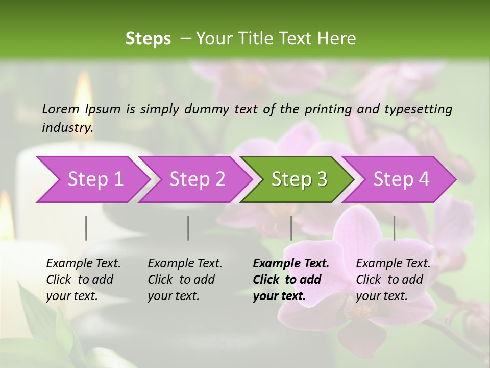 Rock Green Tropical PowerPoint Template