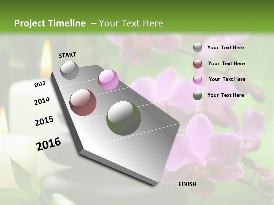 Rock Green Tropical PowerPoint Template