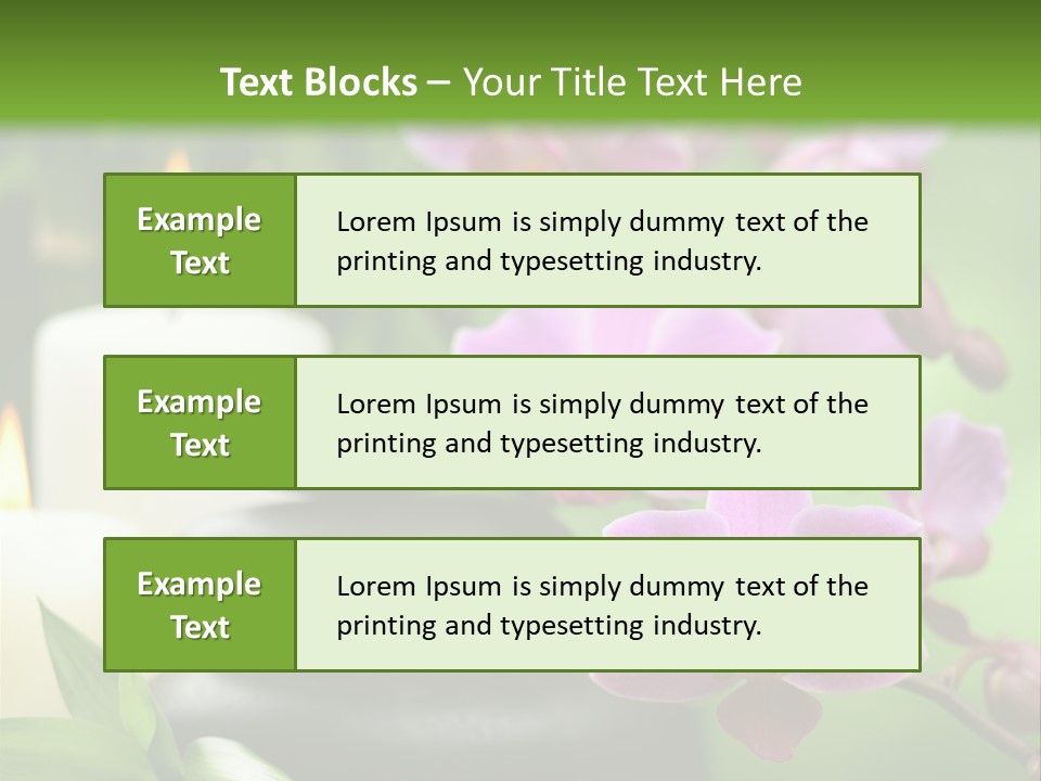 Rock Green Tropical PowerPoint Template