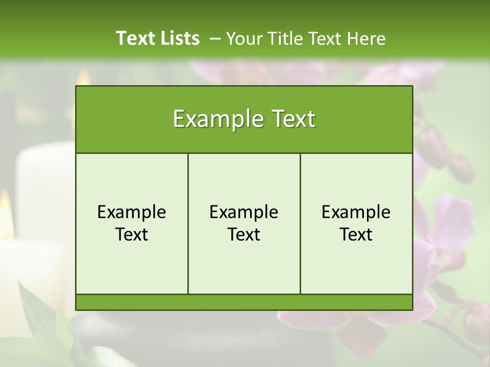 Rock Green Tropical PowerPoint Template