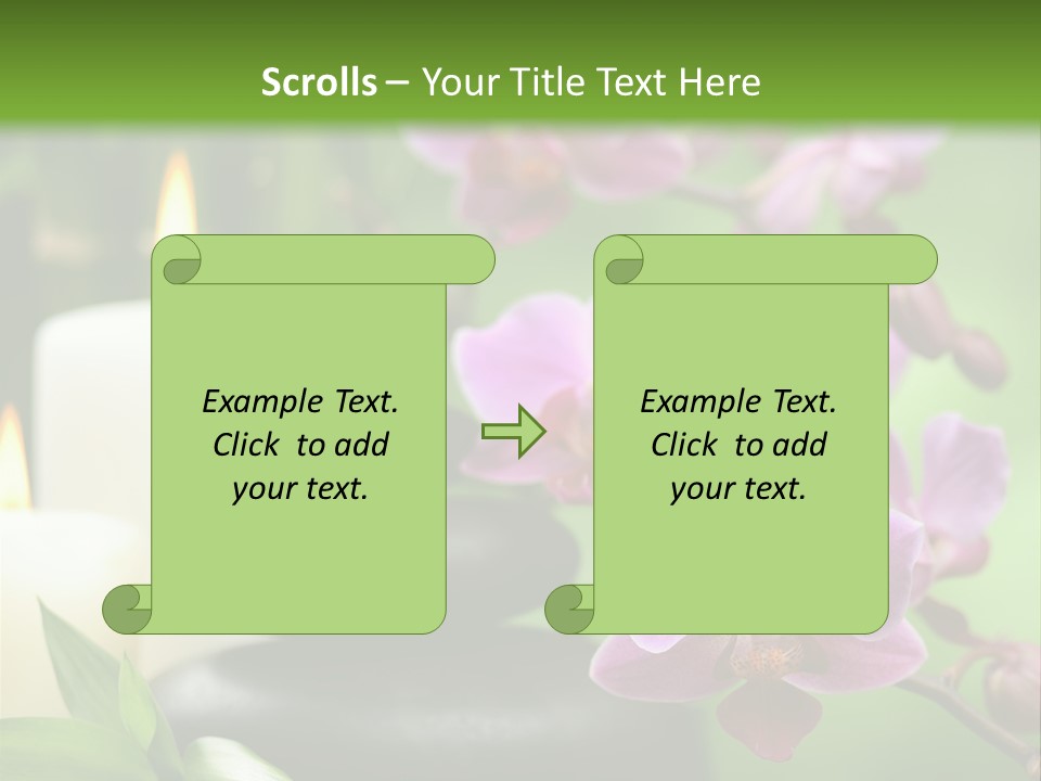 Rock Green Tropical PowerPoint Template