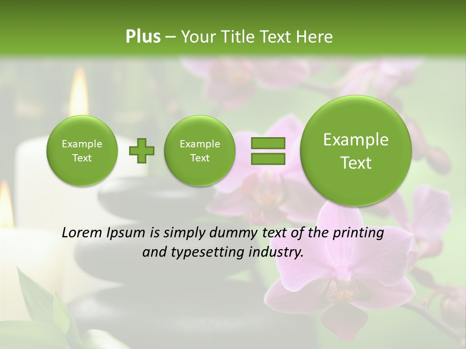 Rock Green Tropical PowerPoint Template