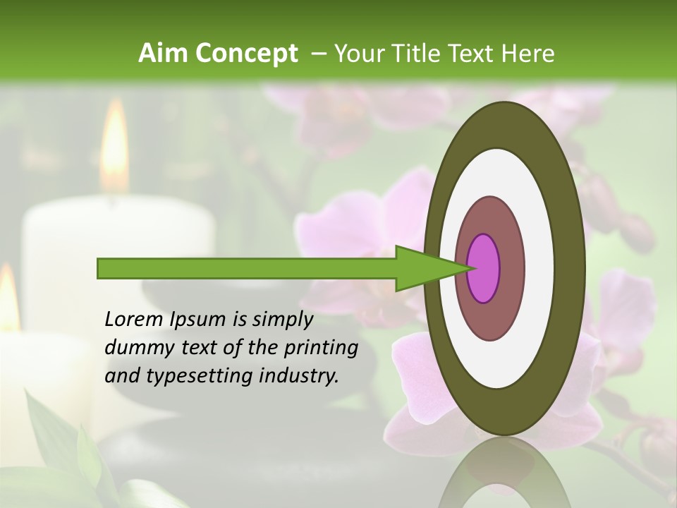 Rock Green Tropical PowerPoint Template