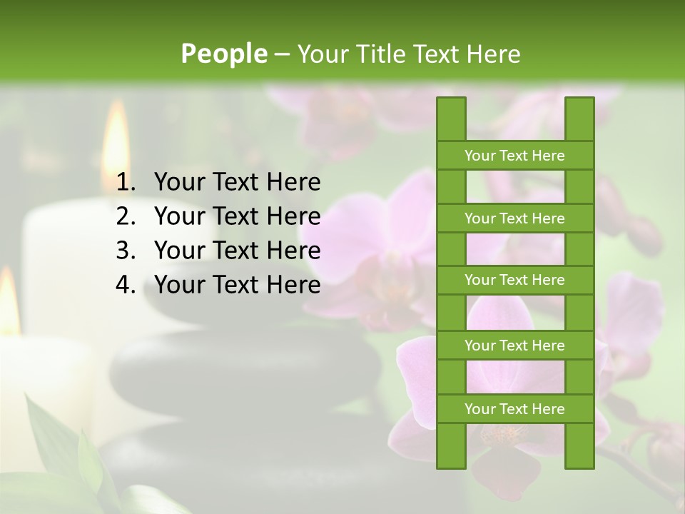 Rock Green Tropical PowerPoint Template