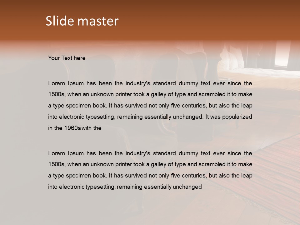 House Retro Epoch PowerPoint Template