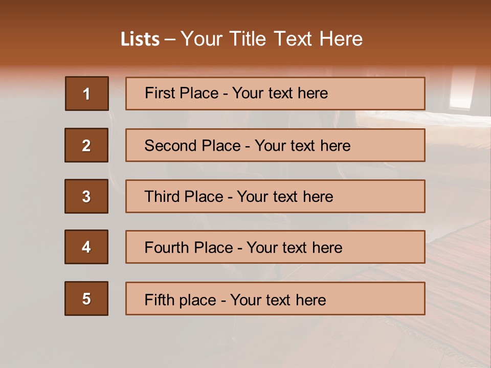 House Retro Epoch PowerPoint Template