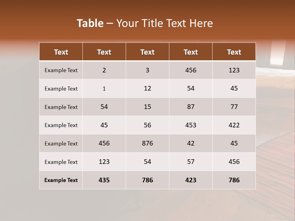 House Retro Epoch PowerPoint Template
