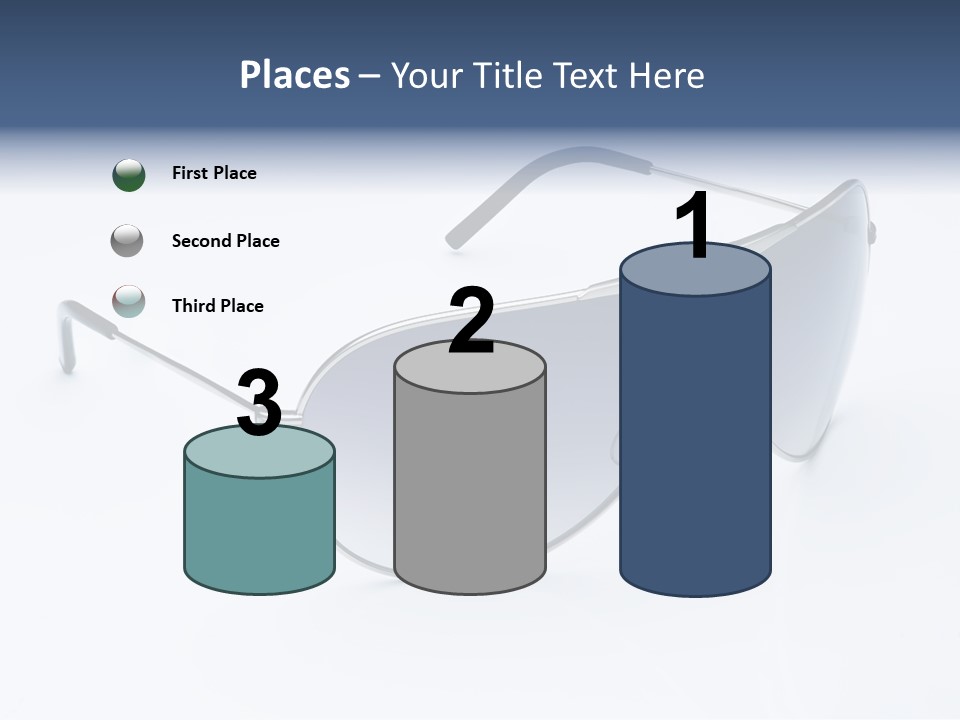 Eyesight Medical Sunglasses PowerPoint Template