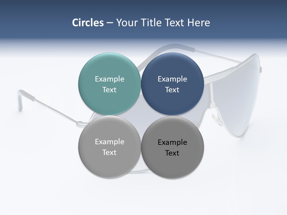 Eyesight Medical Sunglasses PowerPoint Template