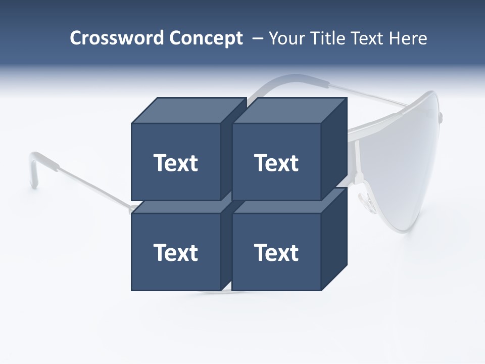Eyesight Medical Sunglasses PowerPoint Template