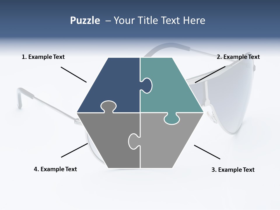 Eyesight Medical Sunglasses PowerPoint Template