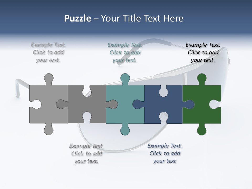 Eyesight Medical Sunglasses PowerPoint Template