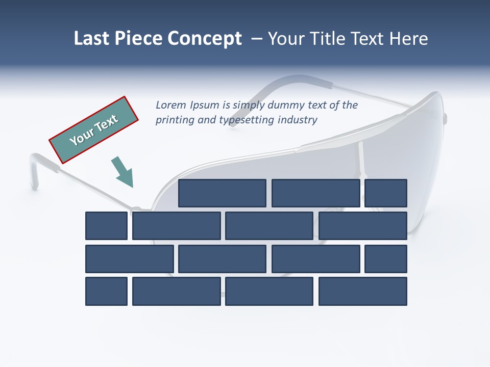 Eyesight Medical Sunglasses PowerPoint Template