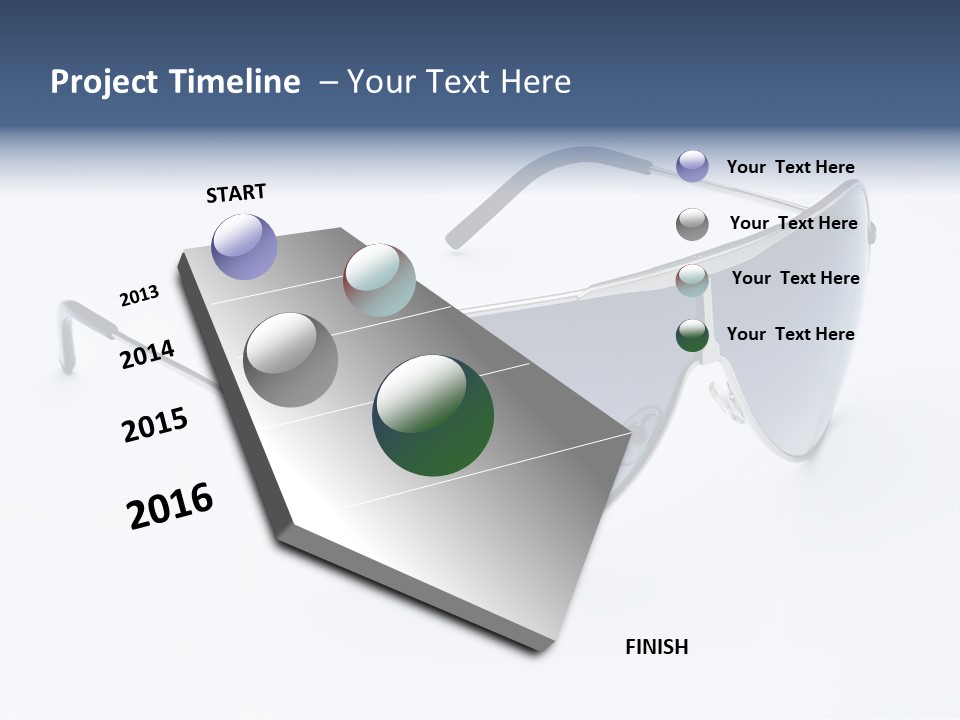 Eyesight Medical Sunglasses PowerPoint Template