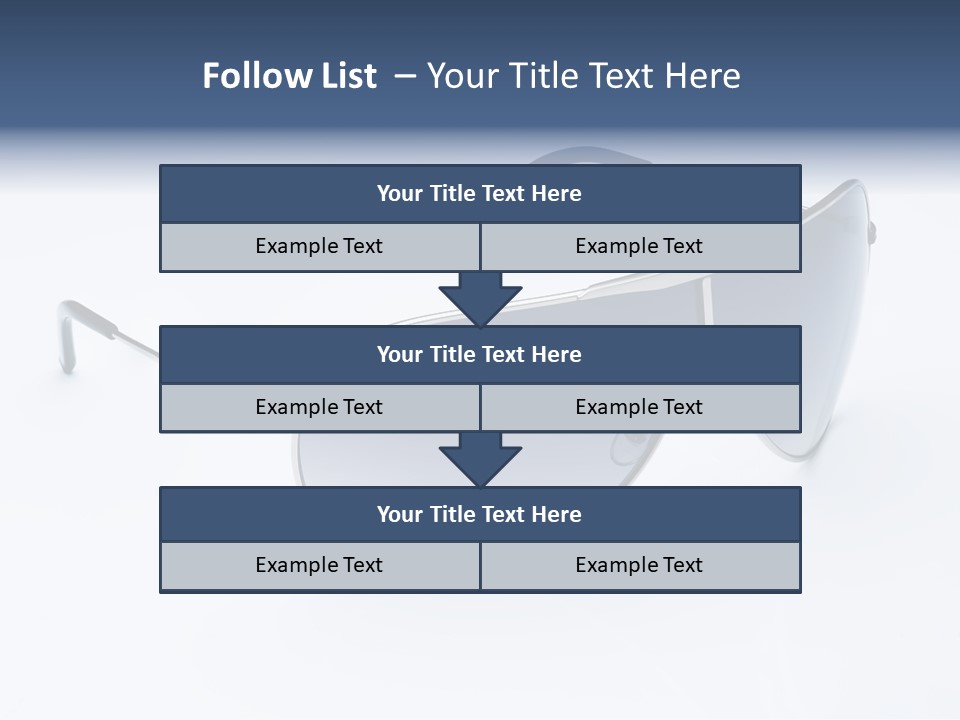 Eyesight Medical Sunglasses PowerPoint Template