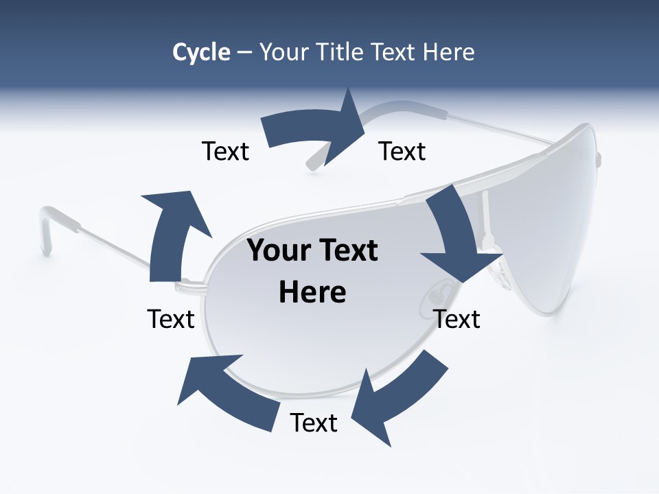 Eyesight Medical Sunglasses PowerPoint Template