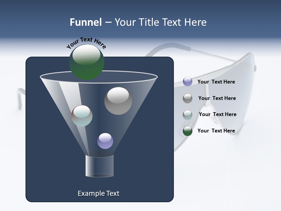 Eyesight Medical Sunglasses PowerPoint Template