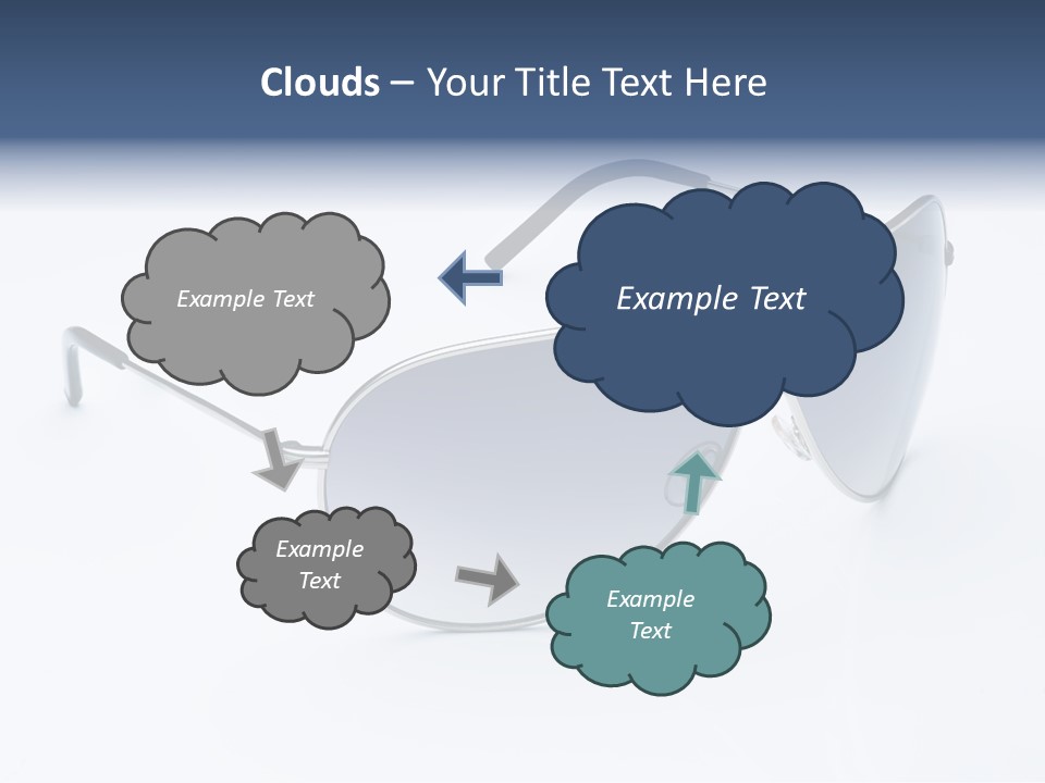 Eyesight Medical Sunglasses PowerPoint Template