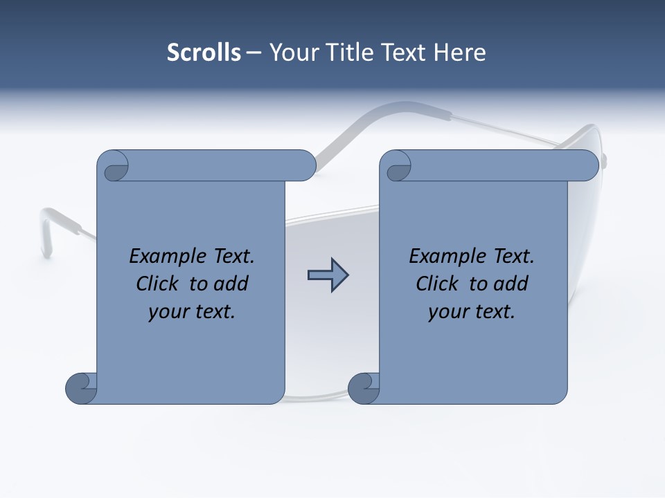 Eyesight Medical Sunglasses PowerPoint Template