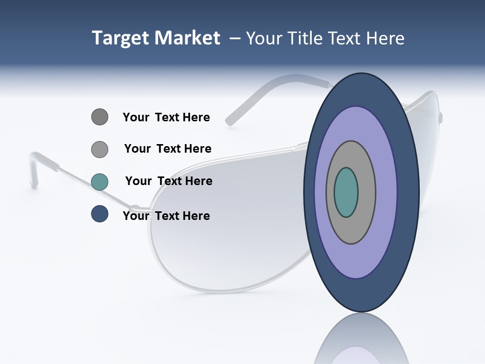 Eyesight Medical Sunglasses PowerPoint Template