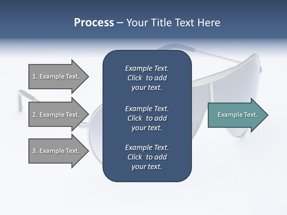 Eyesight Medical Sunglasses PowerPoint Template